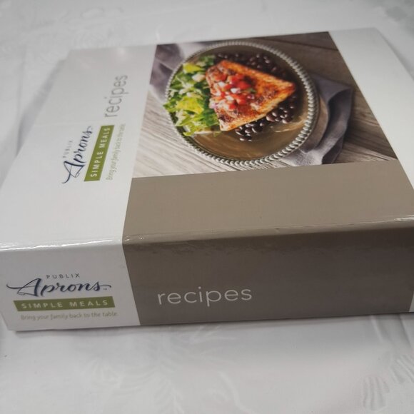 Publix Aprons Simple Meals Binder Cookbook binder Recipes Cards cook book - Picture 3 of 13